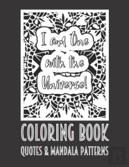 Coloring Book Quotes & Mandala Patterns