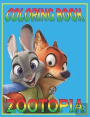 Coloring Book Zootopia