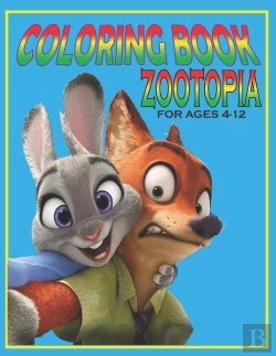 Bertrand.pt - Coloring Book Zootopia For Ages 4-12