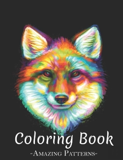 Bertrand.pt - Coloring Books For Boys And Girls, Children Awesome Animals, Mandala, Mother Day, Skull, Unicorn, Cats, Dog For Stress Relief And Relaxation ( Fox Coloring Books )