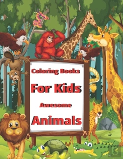 Bertrand.pt - Coloring Books For Kids Awesome Animals