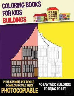 Bertrand.pt - Coloring Books For Kids (Buildings)