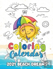 Coloring Calendar 2021 Beach Dreams