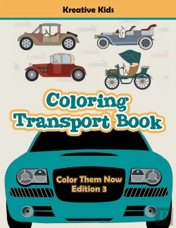 Bertrand.pt - Coloring Transport Book - Color Them Now Edition 3