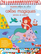 Colos Magiques Pirates Et Sirenes - Bloc Avec Feutre A Eau