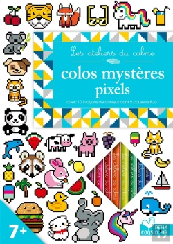 Bertrand.pt - Colos Pixels - Avec Crayons De Couleur