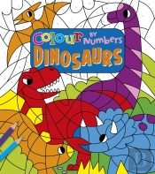 Colour By Numbers: Dinosaurs