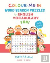 Colour-Me-In Word Search Puzzles For English Vocabulary Fun! A2 Level