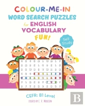Colour-Me-In Word Search Puzzles For English Vocabulary Fun! B1 Level