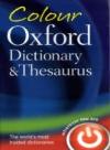 Colour Oxford Dictionary & Thesaurus