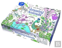 Bertrand.pt - Colour Your Own Amazing Animals Book + Puzzle