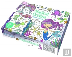 Bertrand.pt - Colour Your Own Magical Oceans Book + Puzzle