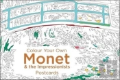 Colour Your Own Monet & The Impressionists Postcard Book