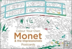 Bertrand.pt - Colour Your Own Monet & The Impressionists Postcard Book