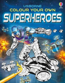 Bertrand.pt - Colour Your Own Superheroes