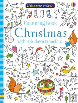 Bertrand.pt - Colouring Book Christmas With Rub-Down Transfers