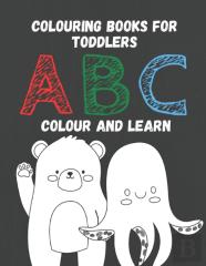 Colouring Books For Toddlers Abc Color And Learn