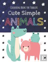 Colouring Books For Toddlers Cute Simple Animal