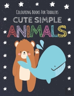 Bertrand.pt - Colouring Books For Toddlers Cute Simple Animal