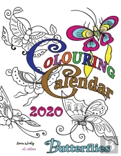 Colouring Calendar 2020 Butterflies  Uk