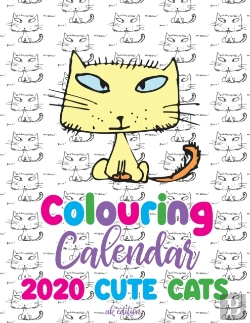 Bertrand.pt - Colouring Calendar 2020 Cute Cats  Uk Ed