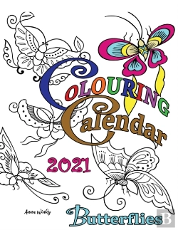 Bertrand.pt - Colouring Calendar 2021 Butterflies