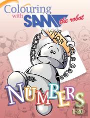 Colouring With Sam The Robot - Numbers