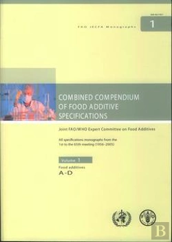 Bertrand.pt - Combined Compendium Of Food Additive Specifications: Volume 1 - Food Additives A-D