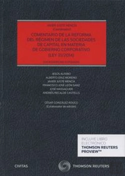 Bertrand.pt - Comentario De La Reforma Del Régimen De Las Sociedades De Capital En Materia De Gobierno Corporativo
