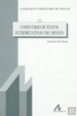 Bertrand.pt - Comentario De Textos Interpretativos Y De Opinión