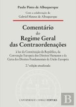 Comentário do Regime Geral das Contraordenações