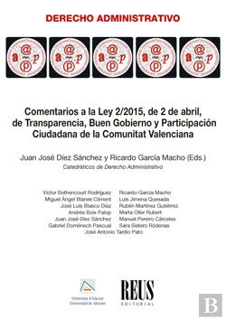 Bertrand.pt - Comentarios A La Ley 2/2015, De 2 De Abril, De Transparencia, Buen Gobierno Y Participación Ciudadan