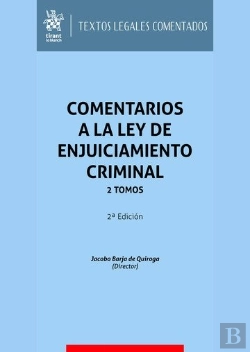 Bertrand.pt - Comentarios A La Ley De Enjuiciamiento Criminal 2 Tomos 2ª E