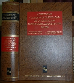 Bertrand.pt - Comentarios A La Nueva Ley Reguladora De La Jurisdiccion Contencioso Administrativa De 1998