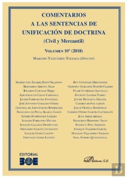 Bertrand.pt - Comentarios A Las Sentencias De Unificación De Doctrina. Civil Y Mercantil. Volumen 10. 2018