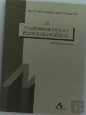 Comentarios De Política Y Planificación Lingüísticas