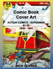 Comic Book Cover Art Action Comics - Superman #1-36 1938 - 1941