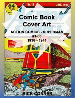 Bertrand.pt - Comic Book Cover Art Action Comics - Superman #1-36 1938 - 1941
