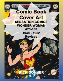 Bertrand.pt - Comic Book Cover Art Sensation Comics Wonder Woman #73-108 1948 - 1952 Revised