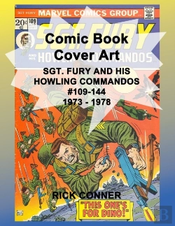 Bertrand.pt - Comic Book Cover Art Sgt. Fury And His Howling Commandos #109-144 1973 - 1978