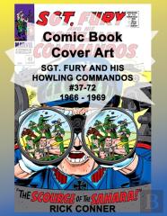 Comic Book Cover Art Sgt. Fury And His Howling Commandos #37-72 1966 - 1969