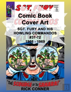 Bertrand.pt - Comic Book Cover Art Sgt. Fury And His Howling Commandos #37-72 1966 - 1969