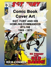 Comic Book Cover Art Sgt. Fury And His Howling Commandos #73-108 1969 - 1973