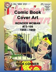 Comic Book Cover Art Wonder Woman #73-108 1955 - 1959