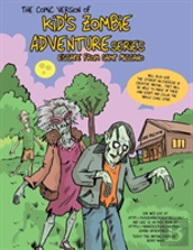 Comic Version Of Kid'S Zombie Adventure Series Escape From Camp Miccano.