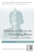 Coming To Life In The Consulting Room