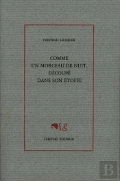 Comme Un Morceau De Nuit, Découpé Dans Son Étoffe