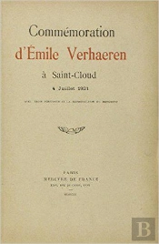 Commemoration D'Emile Verhaeren A Saint-Cloud, 4 Juillet 1931