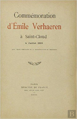 Bertrand.pt - Commemoration D'Emile Verhaeren A Saint-Cloud, 4 Juillet 1931