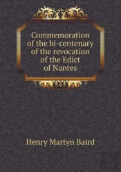 Commemoration Of The Bi-Centenary Of The Revocation Of The Edict Of Nantes